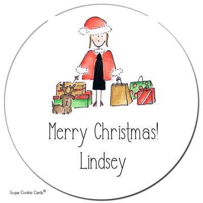 Sugar Cookie Gift Stickers - Shop Shop Shop Sugar Cookie Gift Stickers - Shop Shop Shop